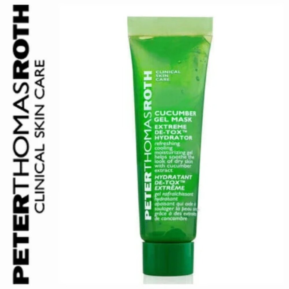 Peter Thomas Roth Cucumber Extreme DeTox Hydrator Gel Mask 0.47oz /14ml FRESH